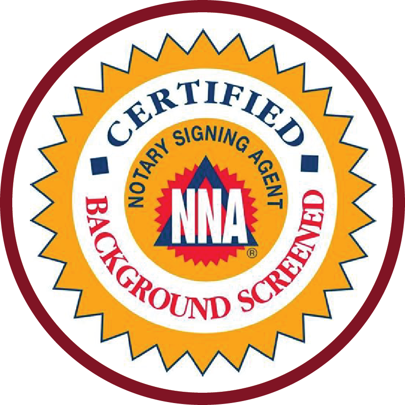 NNA Certified Signing Agent — Background Screened